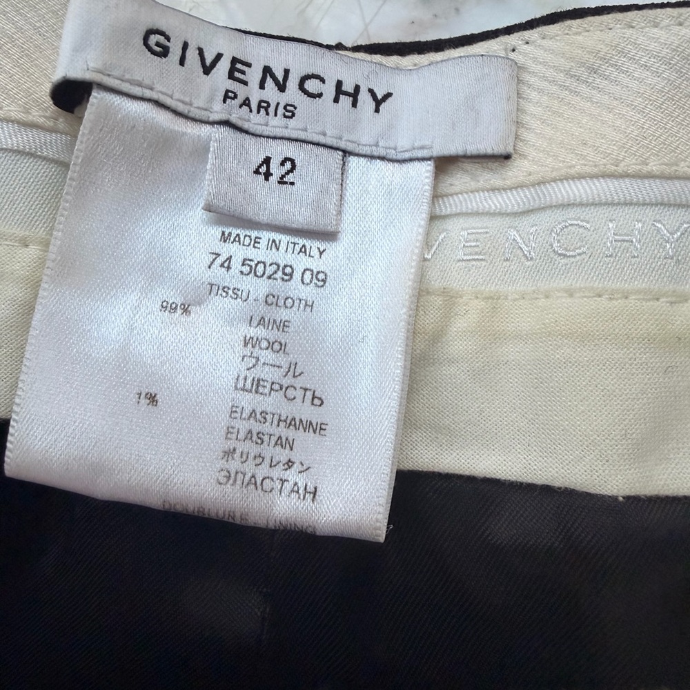 Givenchy Elegant Black Wool Pants - image 2